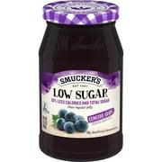 Smucker's Low Sugar Reduced Sugar Concord Grape Jelly, 15.5 Ounces
