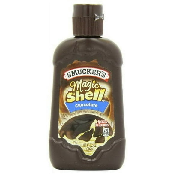Smucker's Magic Shell Ice Cream Topping, Chocolate Flavor, 7.25-Ounce Bottle