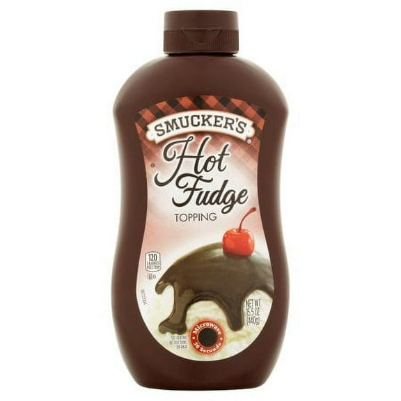 Smucker's Hot Fudge Topping 15.5 oz (Pack of 32)