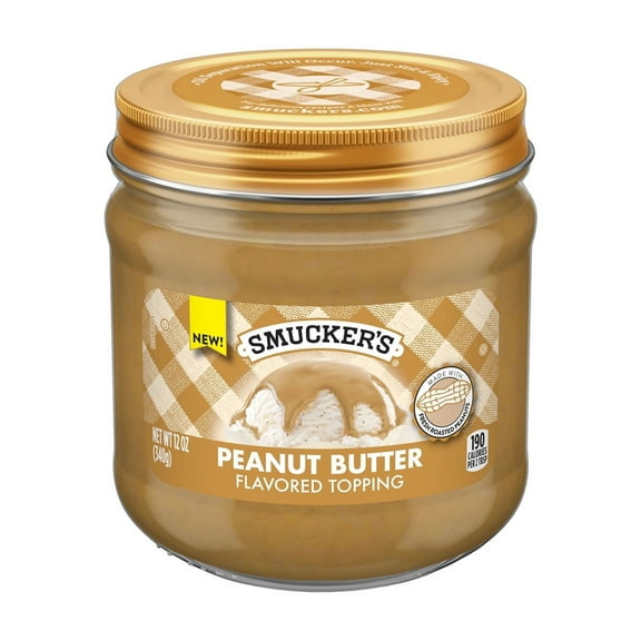 Smucker's Peanut Butter Sauce, (Pack of 17)