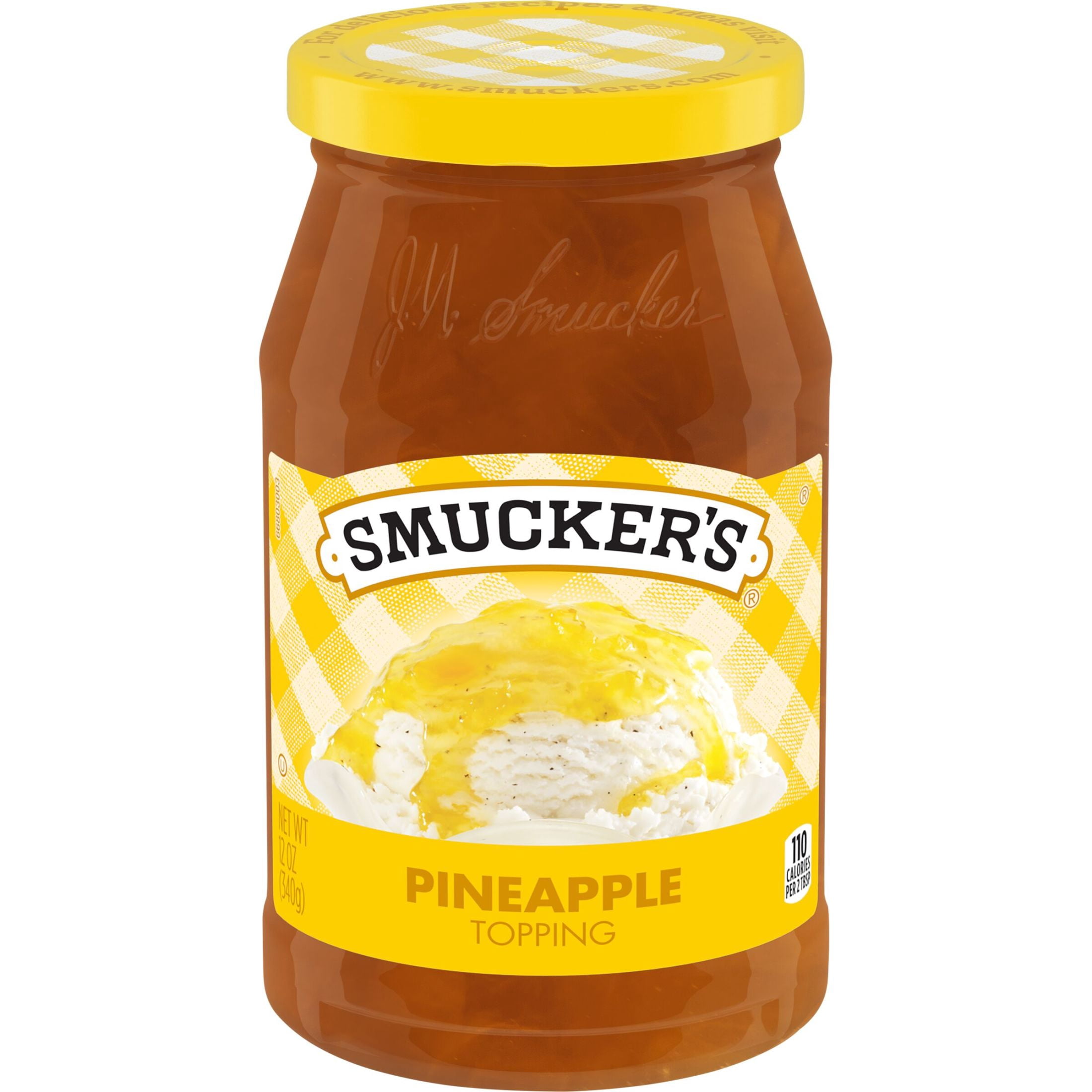 Smucker's Pineapple Topping, 12 oz Jar