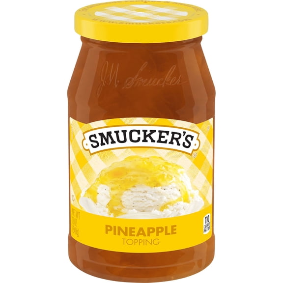 Smucker's Pineapple Topping, 12 oz Jar