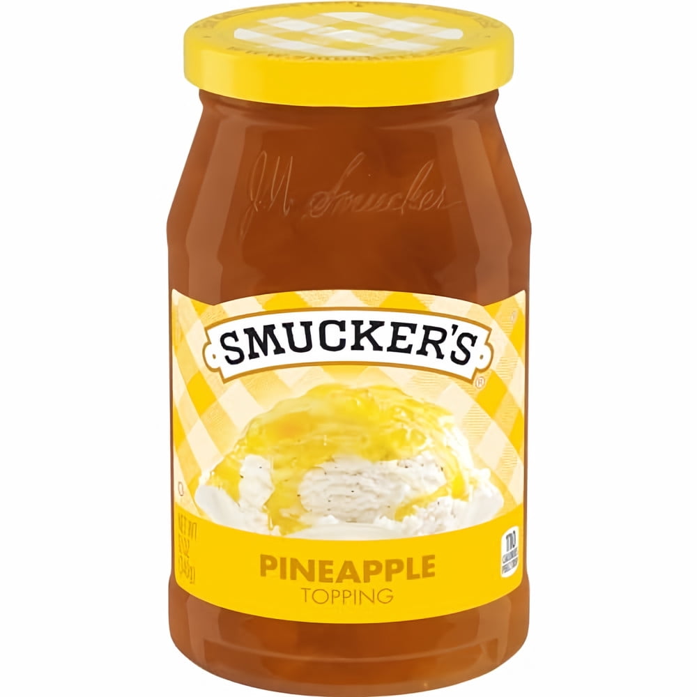 Smucker's Pineapple Topping 12 oz (Pack of 48)