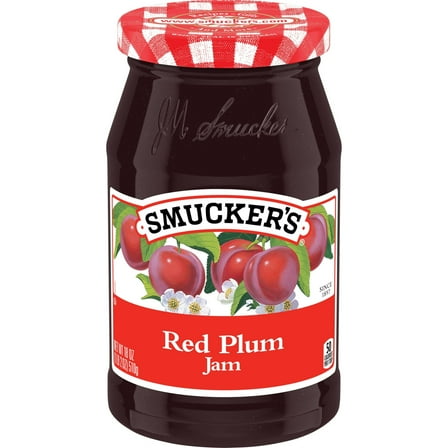 Smucker's Red Plum Jam, 18 oz