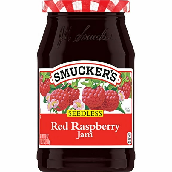 Smucker's Red Raspberry Jam 18 oz. (Pack of 17)