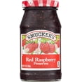 thumbnail image 1 of Smucker's Red Raspberry Preserves, 12 oz Jar, 1 of 8