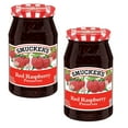thumbnail image 1 of Smucker's Red Raspberry Preserves, 18-Ounce (Pack of 2), 1 of 5