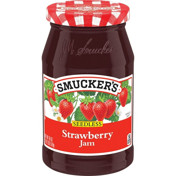 Smucker's Seedless Strawberry Jam, 18 ozs