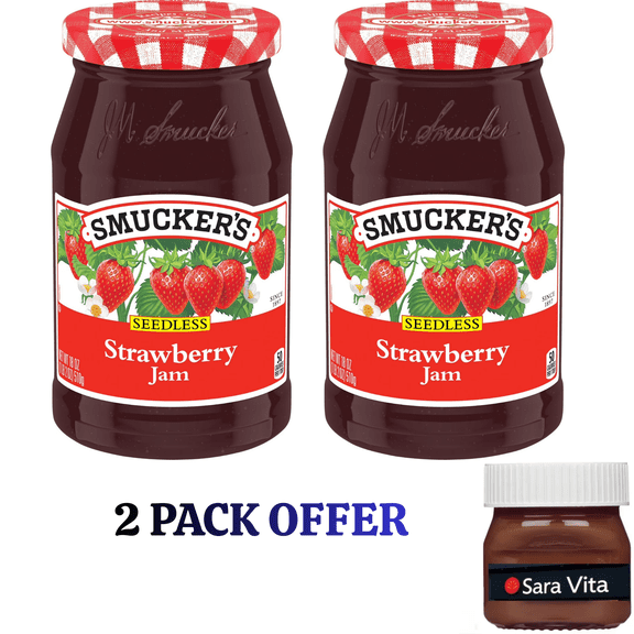 Smucker's Seedless Strawberry Jam, 18 oz