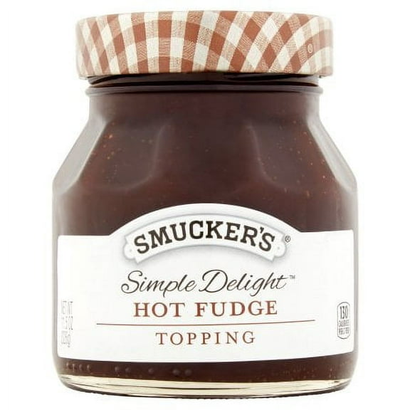 Smucker's Simple Delight Hot Fudge Topping 11.5 oz (Pack of 16)