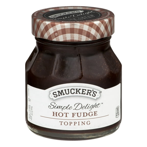 Smucker's Simple Delight Hot Fudge Topping 11.5 oz (Pack of 5)