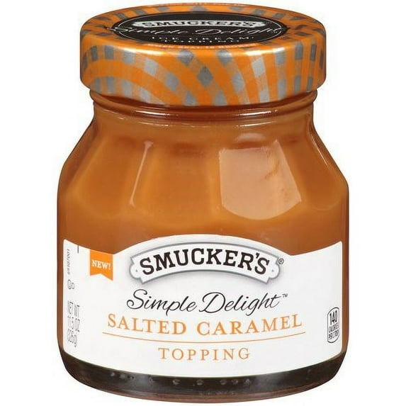 Smucker's Simple Delight Salted Caramel Topping 11.5 oz. (Pack of 2)