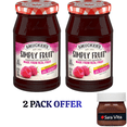thumbnail image 1 of Smucker's Simply Fruit Seedless Red Raspberry Fruit Spread, 10 oz, 1 of 5