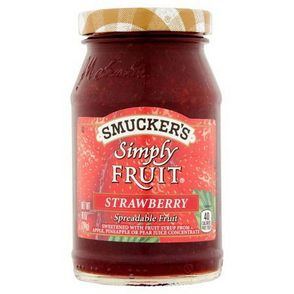 Smucker's Simply Fruit Strawberry Spreadable Fruit 10-oz. (Pack of 3)