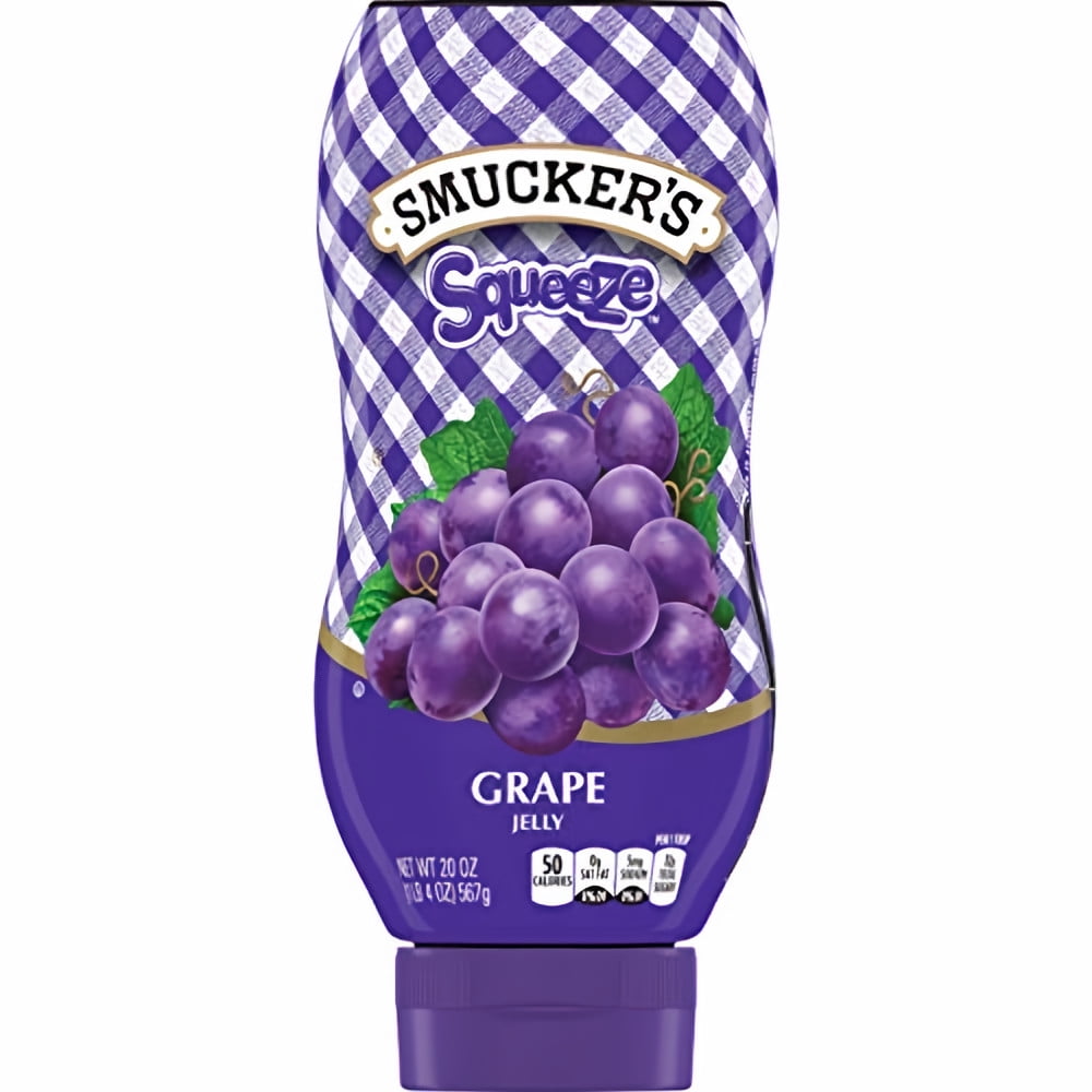 Smucker's Squeeze Grape Jelly 20 oz. (Pack of 17)