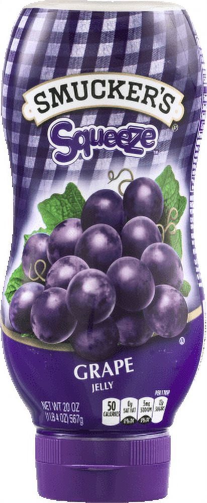 Smucker's Squeeze Grape Jelly 20 oz. (Pack of 2) - Walmart.com