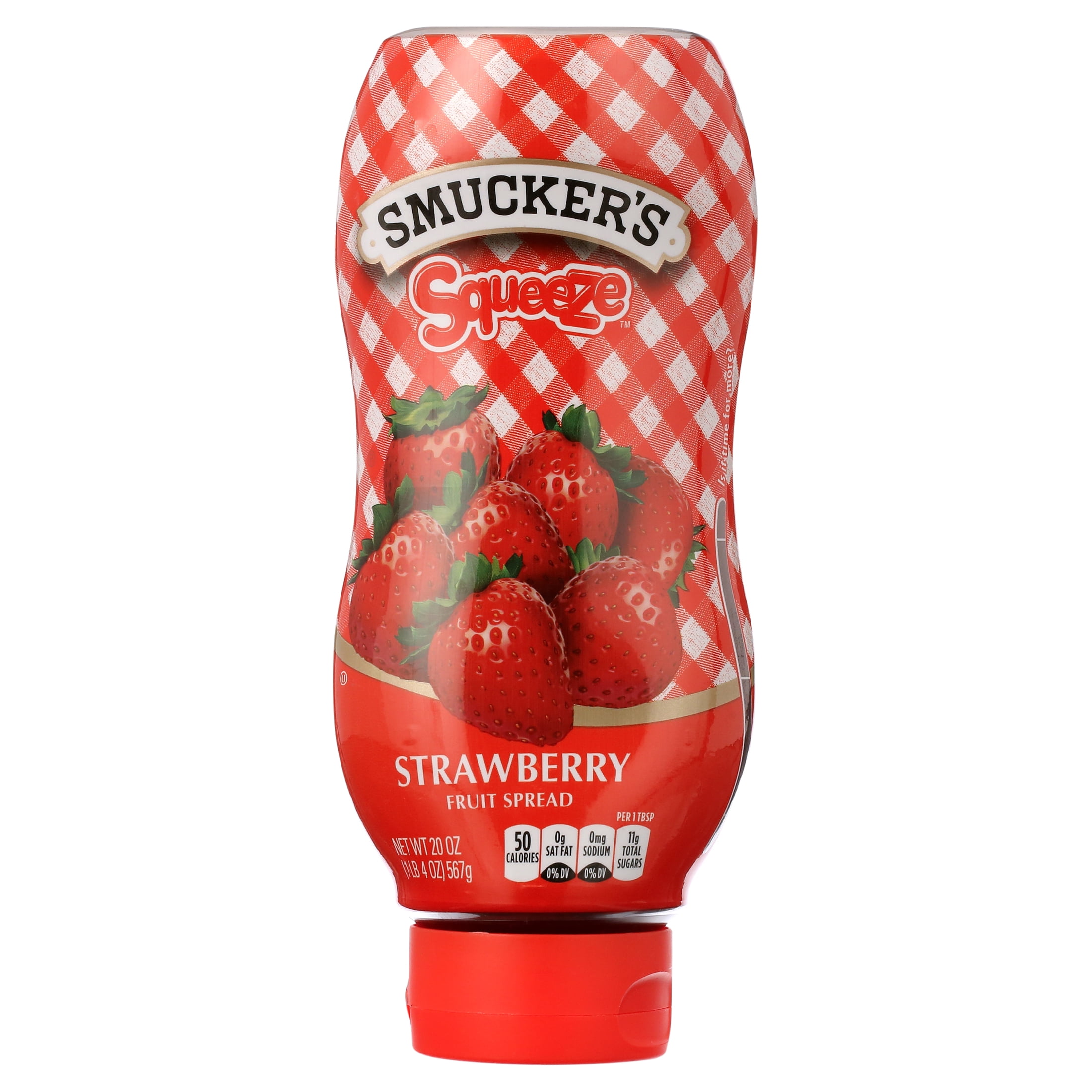 Smucker's Squeeze Strawberry Fruit Spread, 20-Ounce