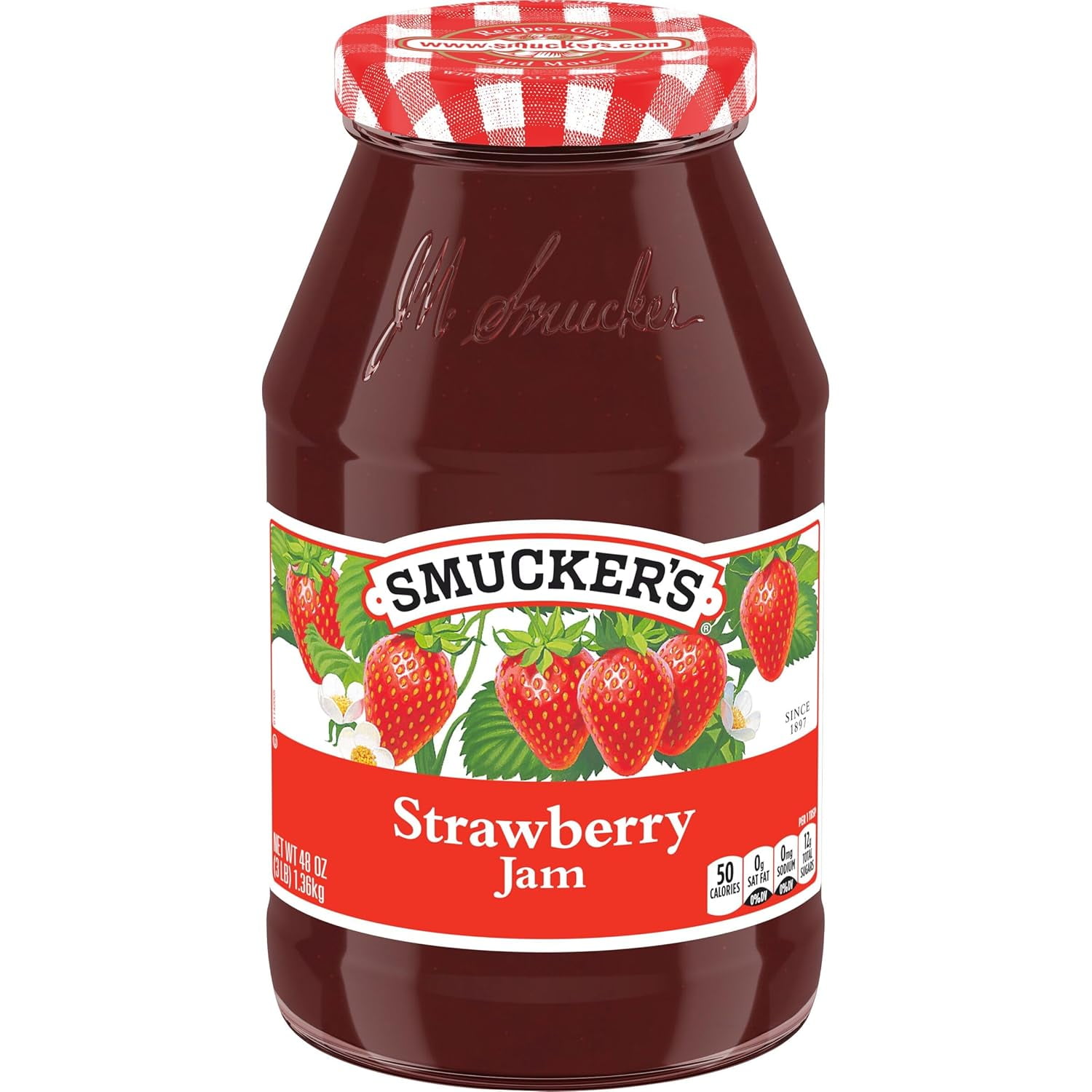 Smucker's Strawberry Jam, 48 Ounce