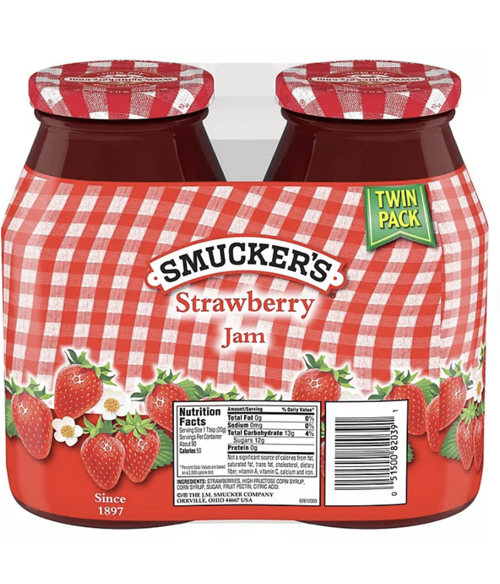 Smucker's Strawberry Jam (64 oz., 2 pk.)