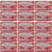 Smucker's Strawberry Jelly, 30 Count, 1/2 oz Cups – Back to School, Lunchbox Snacks, Kids Favorite, Single-Serve, Portion Control, Breakfast, Shelf-Stable, No Refrigeration
