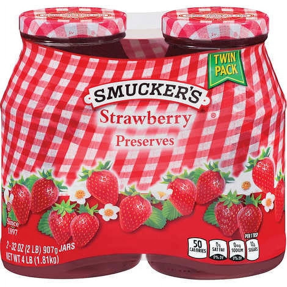 Strawberry jam jar with spoon – Backyard Bee