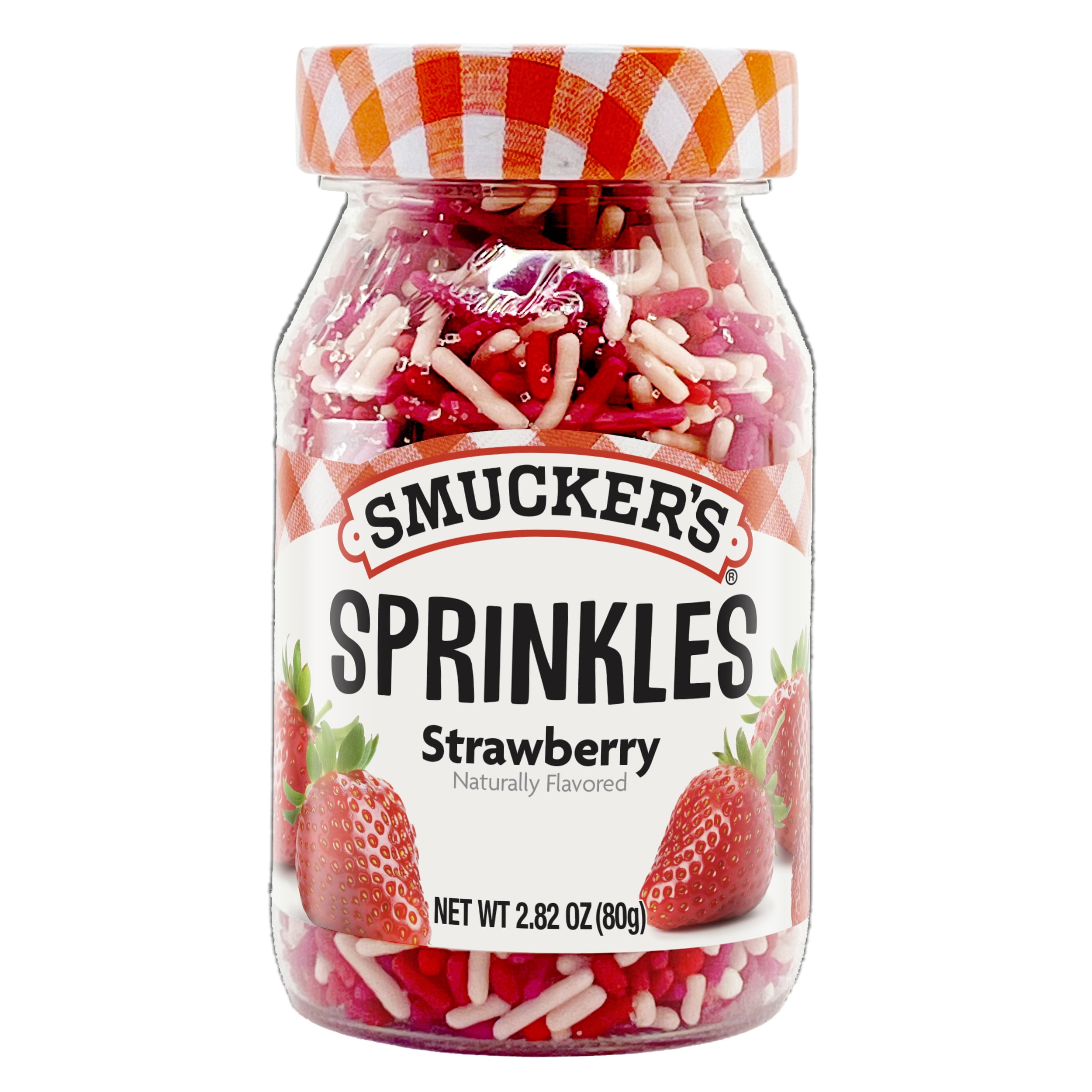 My Favorite Co Smucker’s Strawberry Sprinkles Pink Red and White 2.82 oz