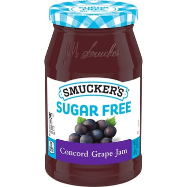 Smucker's Sugar Free Concord Grape Jam with Splenda Brand Sweetener, 12.75 Ounces