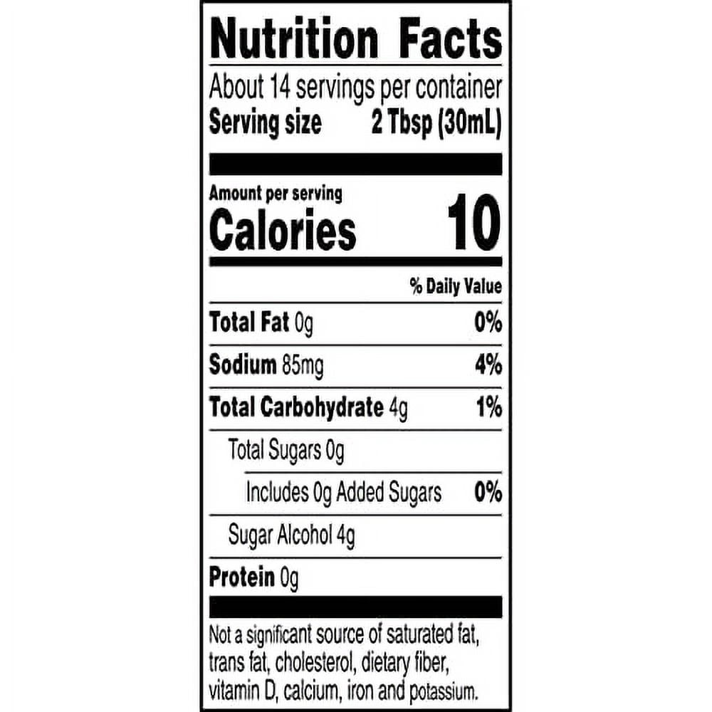Smucker's SugarFree Low Calorie Breakfast Syrup ,14.5 fl oz, (Pack of