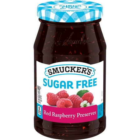 Smucker's Sugar Free Red Raspberry Preserves, 12.75 oz