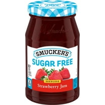 Smucker's Sugar Free Seedless Strawberry Jam with Splenda Brand Sweetener, 12.75 Ounces