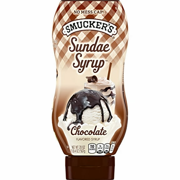 Smucker's Sundae Syrup Chocolate Flavored Syrup (Pack of 5)