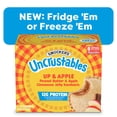 thumbnail image 1 of Smucker’s Uncrustables Up & Apple Morning Protein Snacks, Peanut Butter & Apple Cinnamon Jelly Sandwiches on Wheat Bread, 8 Count, 2.8 oz Each (Frozen), 1 of 11