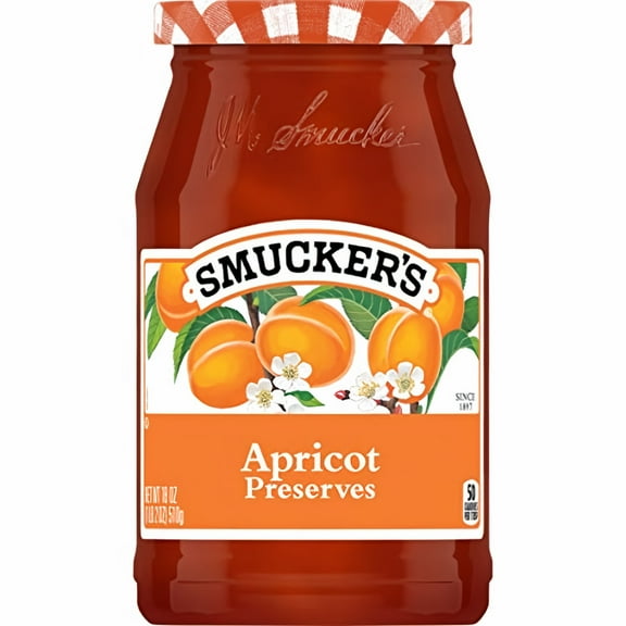 Smucker's Apricot Preserves 18 oz (Pack of 8)