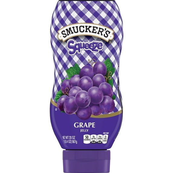 Smucker's Squeeze Grape Jelly - 20 oz (Pack of 2)