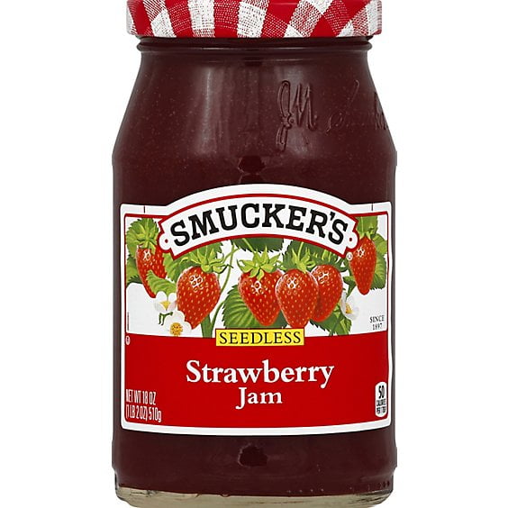 Smuckers Jam Strawberry Seedless - 18 Oz