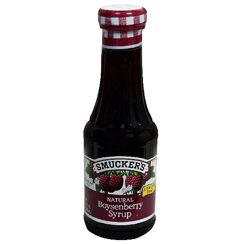 Smuckers Natural Boysenberry Syrup, 12 O