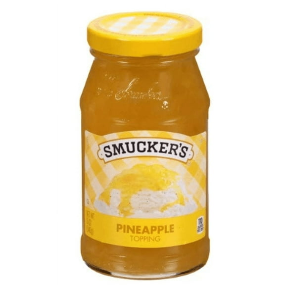 Smuckers Pineapple Toppings 12Oz (Pack of 4)