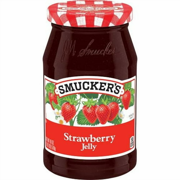 Smuckers Strawberry Jelly, 18 Ounces - Pack of 2