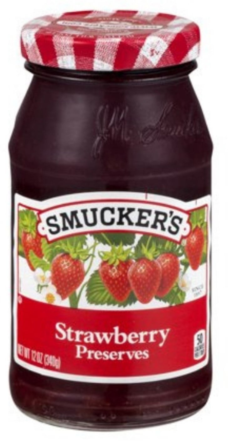 Smucker's, Strawberry Preserves 12 oz (Pack of 3)
