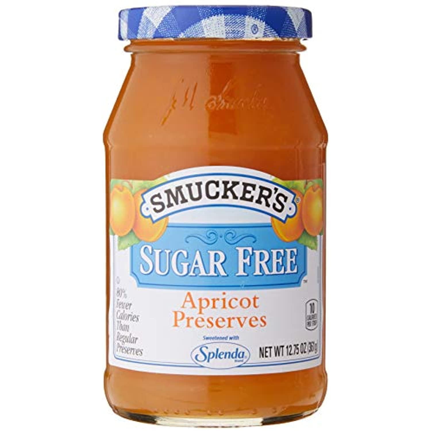 Smuckers Sugar Free Splenda Apricot Preserves, 12.75 Oz