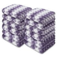 thumbnail image 1 of Smuge 12 Pack Washcloths, 13"x13" Quick Dry Hand Face Towels Cloth Soft Microfiber Drying Kitchen Dish Towels (Dark Purple), 1 of 9