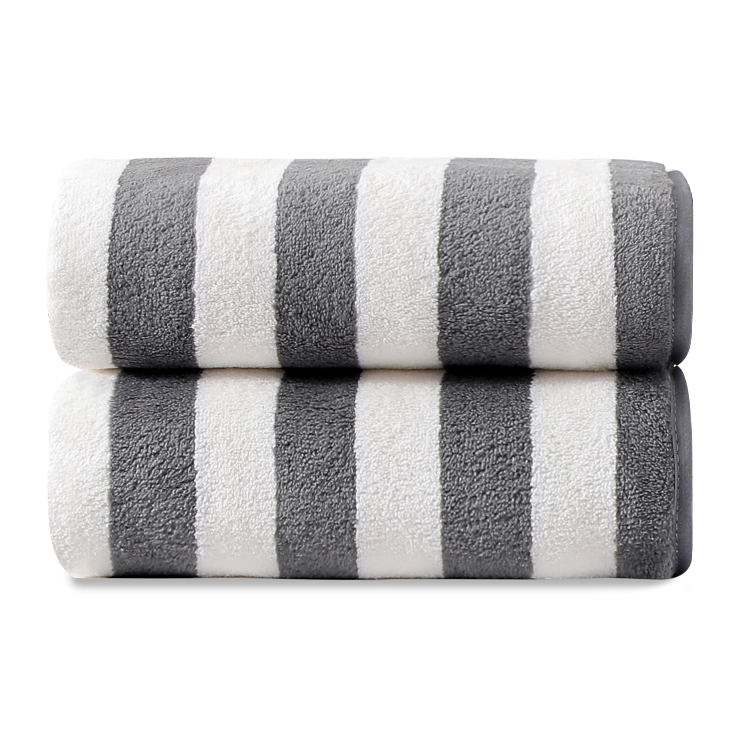 Smuge 2 Pack Hand Towel, 16"x30" Soft Microfiber Quick Dry Highly Absorbent Face Towels Set for Bathroom Gym Spa(Dark Gray)