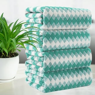 Pearl Linens Cotton Bath Towel Set of 6 for Bathroom, Small Bath Towels 20  X 40 in, Bulk Bath Towels Pack for Home, Hotel, Gym, Salon, Spa, Absorbent