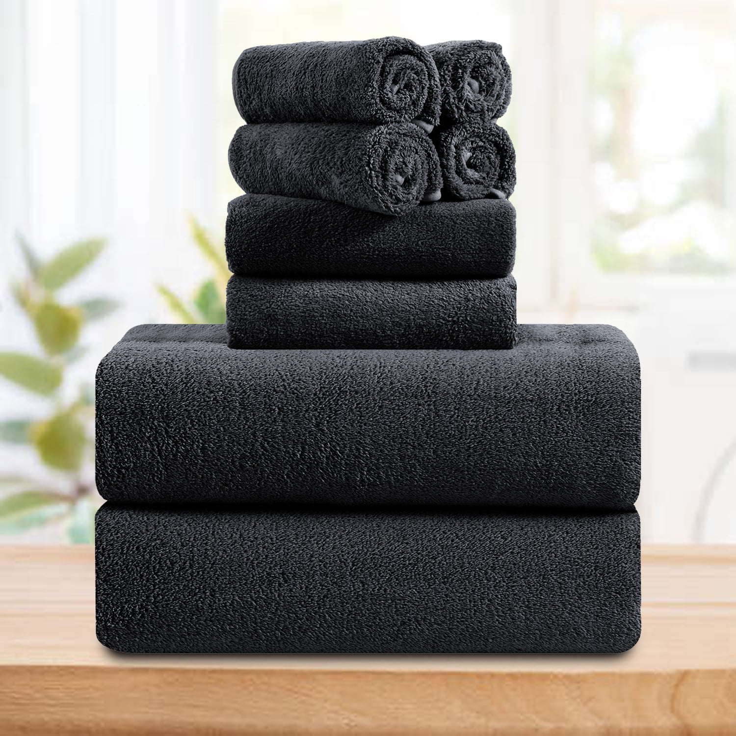 SEISSO Bath Towels Set of 4 Premium Bath Towels 35” x 63” Oversized Towels  for Bathroom Quick Drying & Lightweight Bath Sheets Towels for Adults -  Multipurpose Use as Bathroom,Shower (Grey) - Yahoo Shopping