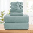 Smuge Extra Large 8 Piece Bath Sheet Towels Set, 700 GSM Ultra Soft ...