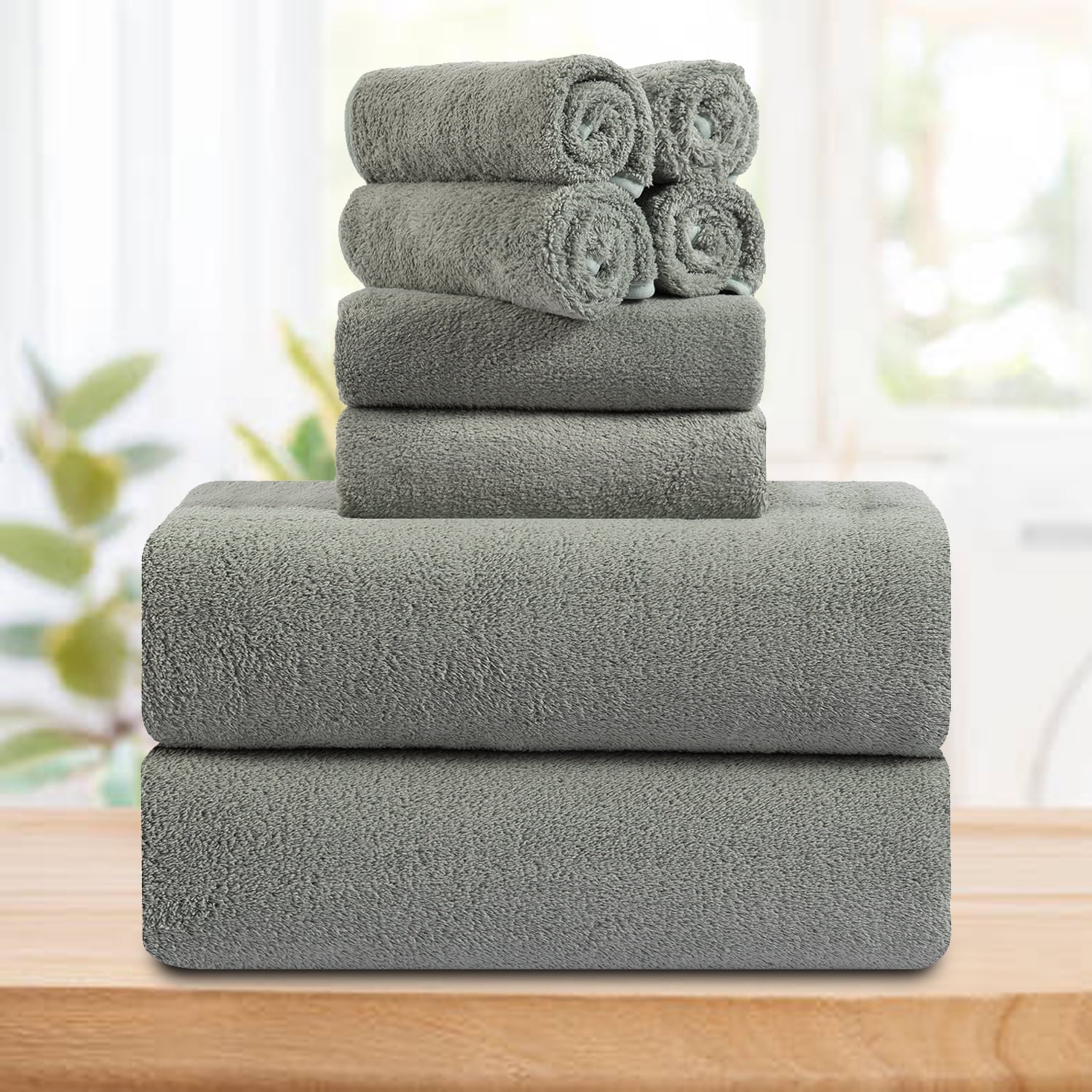 Bath Towels Set, - Luxurious 700 GSM 100% Ring Spun store Cotton - Quick Dry, Highly A