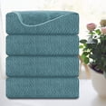 thumbnail image 1 of Smuge 4 Pack Oversized Bath Sheet Towels (35 x 70 in, Green Pine) 600 GSM Ultra Soft Large Bath Towel Set Cozy Quick Dry Bathroom Towels Hotel Luxurious Towels, 1 of 7