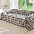 thumbnail image 1 of Smuge Couch Cover Sofa Covers Washable, Sectional Couch Covers L Shape Sofa towel Slipcovers Furniture Protector for Dogs Cats Pet(71"x 150", Light Gray), 1 of 8