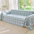 thumbnail image 1 of Smuge Couch Cover Sofa Covers Washable, Sectional Couch Covers L Shape Sofa towel Slipcovers Furniture Protector for Dogs Cats Pet(71"x 150", Blue), 1 of 8
