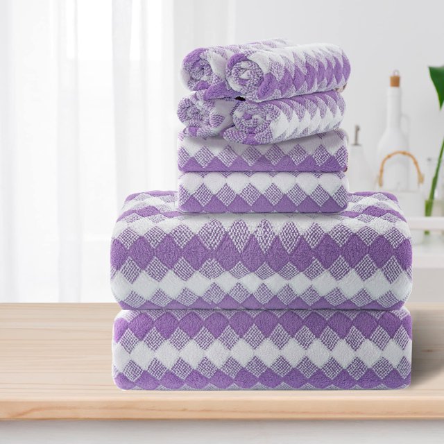 Smuge Extra Large Bath Towel Sets of 8, 2 Large Bath Towels Oversized